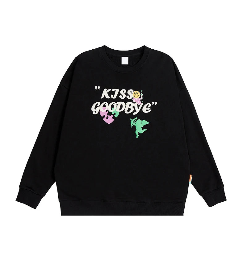 Cyberpunk Shirt – Rainbowtouches 2022 Men Long Sleeve Vintage Graphic Letter P – Edgy Streetwear for All Genders