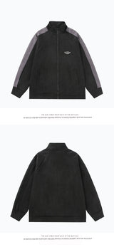 Retro Baseball Jacket for Men Cold Weather Jacket