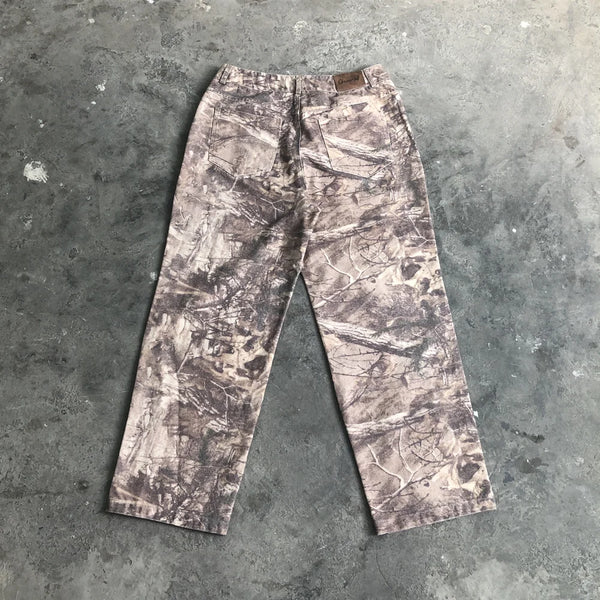 frog drift fashion streetwear camouflage printed vintage clothing casual loose casual cargo pants trousers for men unisex multi-pocket cargos