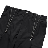 fashion zipper open waist pants with side pockets cargo pants trousers streetwear hip hop military casual pants joggers men unique joggers style 970