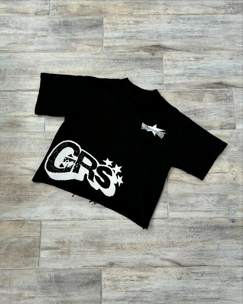 Gothic Tribal flame – Harajuku All Cotton Oversized T Shirt Women Clothes Men Clot