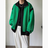 leather varsity jacket, cold weather layer, hip hop