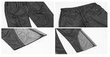mens high street loose pants casual zipper open patchwork straight trousers pants hip hop new fashion streetwear jogging pants unique default style 1821