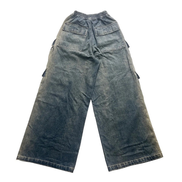 2024 brand new rick denim zipper pocket fit straight pant jeans cotton denim pants comfort casual jeans size s m l u37 denim street jeans