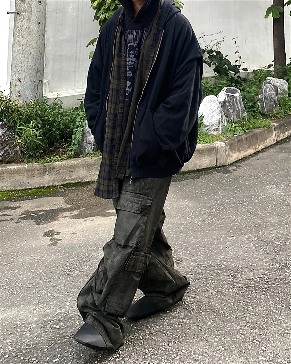 vaporwave melting smiley featuring undermycar 2024 new high quality shirt plaid cover with layered zipper open up hoodie black