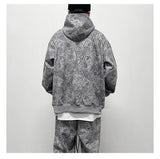 Vaporwave Drop – Fashion Paisy Hoodies Pullover Casual Suede Hooded – Streetwear Fashion for Men & Women