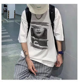 Cyberpunk Oversized shirt – Beautiful Women Graphic Print T Shirts Mens Creativity Cotto