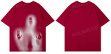 Trapwear Graphic tee – Men Y2K Oversize T Shirts Punk Gothic Unreal Figure Sos Grap