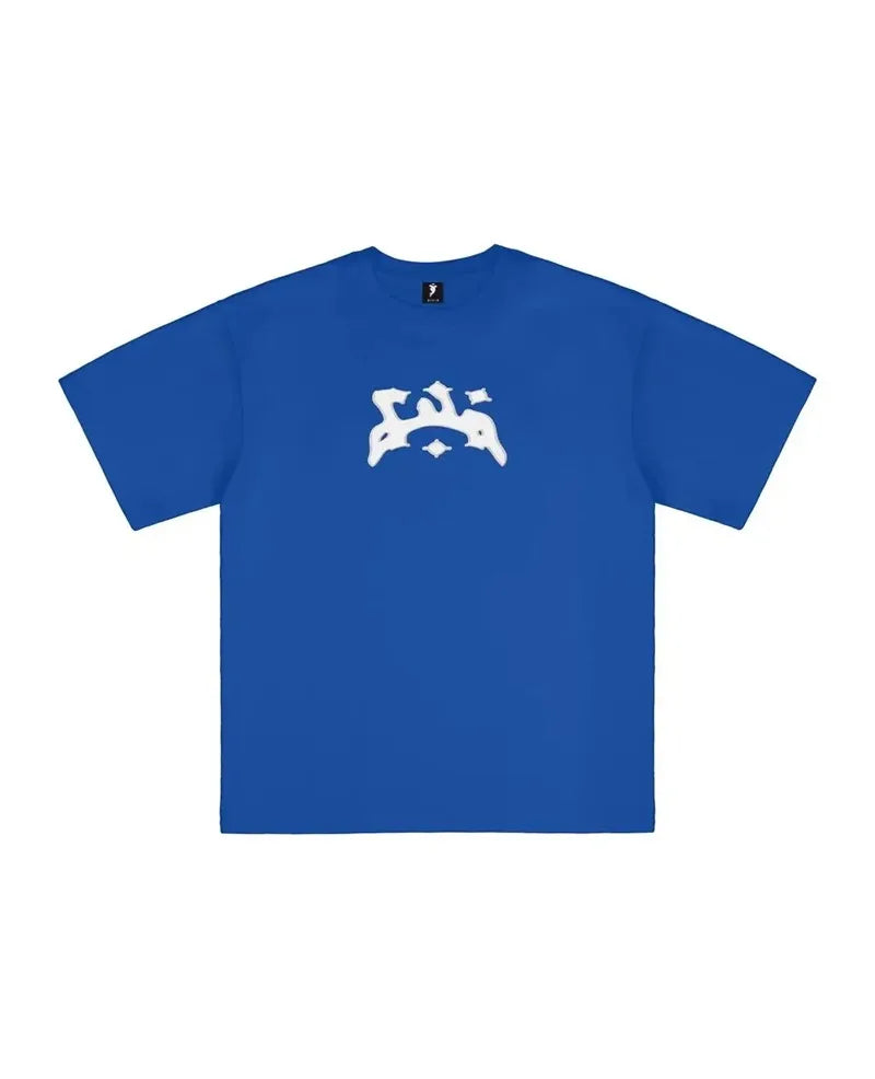 Cyberpunk Aesthetic print tee – European And American Trendy Brand Personalized Letter Print