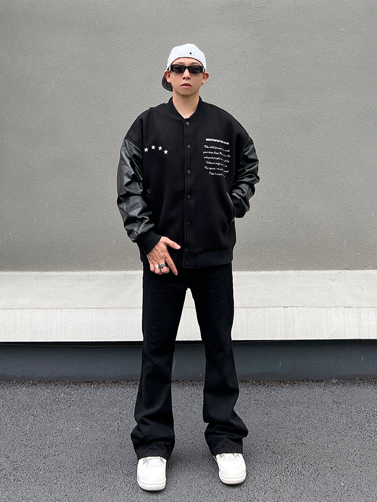 men streetwear jacket patchwork baseball bomber jackets coats hip hop harajuku motorcycle oversized outerwear nan fashion pho - variant style 47e0df for streetwear fashion