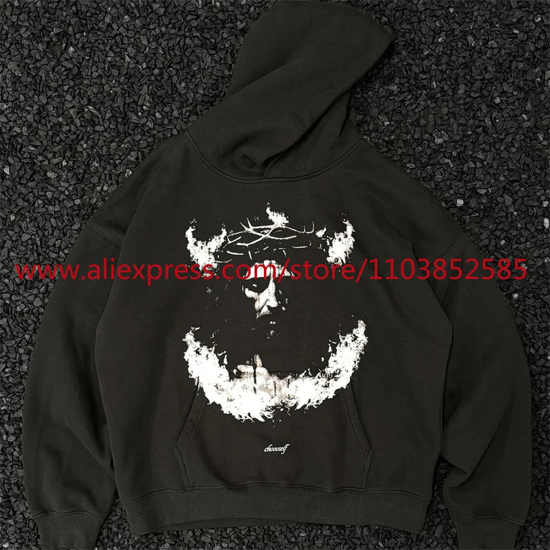 2024 American Vintage Heavy Weight Oversize Long Sleeve Hoodie High St