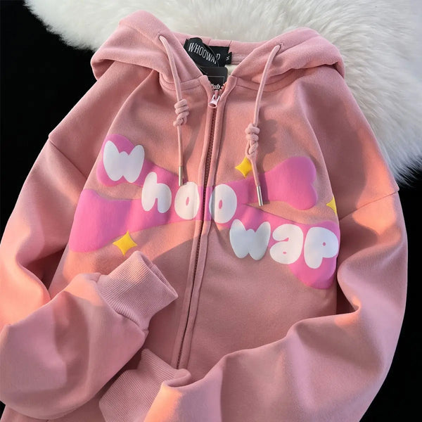 Harajuku Tee – Harajuku Devil Embroidery Hoodies Women Japanese Sweet Stree – Streetwear Fashion for Men & Women