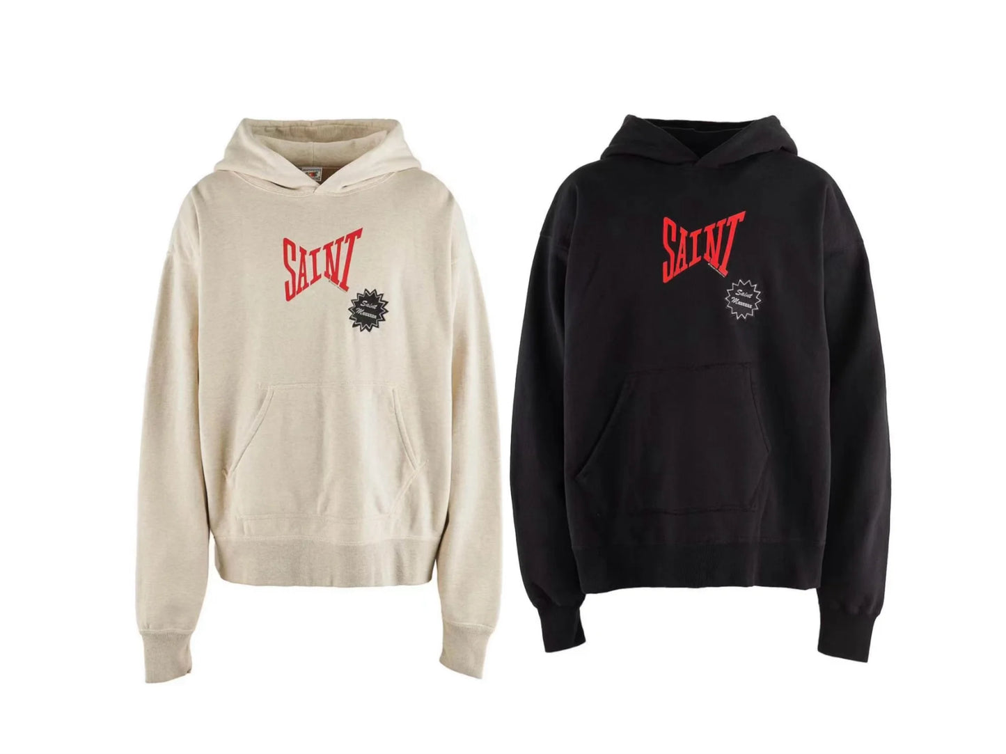 Alternative skatercore hoodie with street graffiti prints