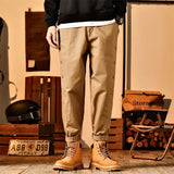new breasted cargo tracksuit pants for men autumn y2k vintage harem tactical sweatpants casual outdoor baggy joggers trousers urban active pants