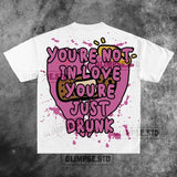 Skatecore Streetwear Tee – Tag Font Graphic with Flame Accent