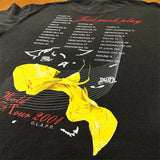 Y2K graphic tee featuring summer vintage retro style printing washed casual loose high street tops t shirt for men