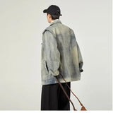 techwear zip bomber, urban street style, mens fashion