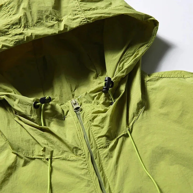 techwear zip bomber, urban street style, mens fashion