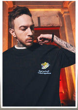 Y2k Angelcore design – Summer Letter Printed Oversized T Shirt Men Hip Hop Fashion