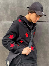 Y2K Clothes Emo Pullover Vintage Jacket Oversize Streetwear Fashion St