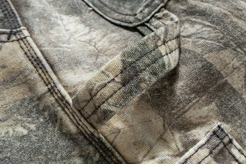 streetwear trees print camouflage baggy jeans for men and women patchwork washed casual denim trouses oversized loose cargos unique cargo style 987