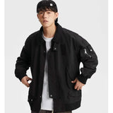 minimalist street zip-up, streetwear for men, fall streetwear outfit, oversized style, layered fashion, modern aesthetic, graphic detail