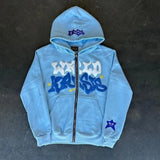 Harajuku High Street Colorful Fashion Letter Print Oversized Hoodie Me