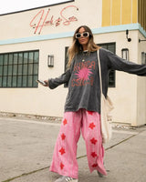 Trapwear Streetwear top – Harajuku Gothic Cherry Graphic T Shirts Autumn Streetwear Ov