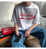 Vaporwave Tribal flame – Korean Summer Fashion Brand Printed Short Sleeved T Shirt Me