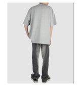 Sadcore Oversized shirt – Harajuku T Shirt Mens 2023 Summer Dog Letter Printed Vintage
