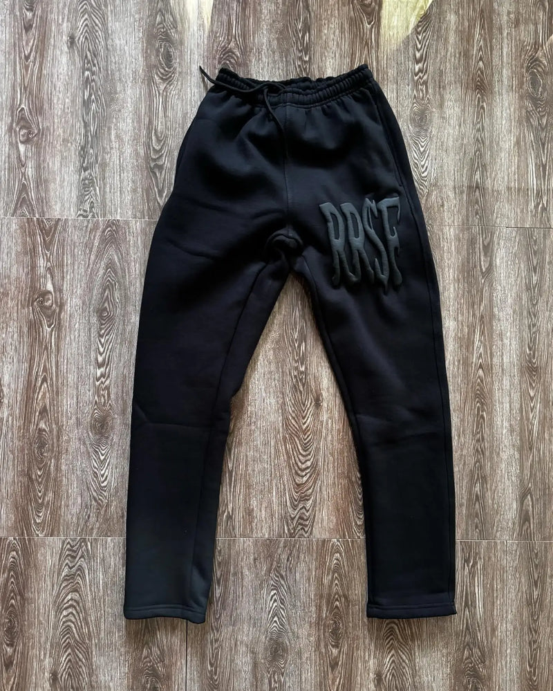 3D Letter Foam 2 Piece Set Tracksuit Men Y2k Set Sweatpants Tracksuit Men and Women Streetwear Hip Hop Casual Oversized Hoodie