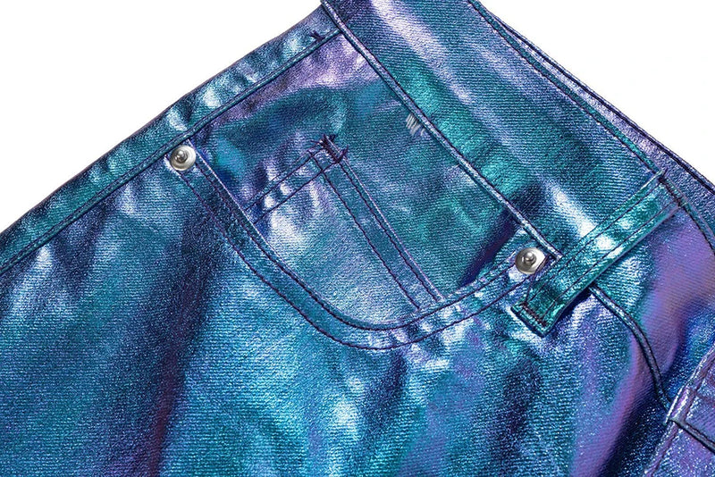 men fashion jeans baggy denim pants luxury designer loose flared jeans y2k male jeans trousers unique jeans style 20