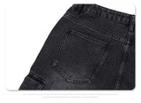The new autumn and winter jeans are on backwards