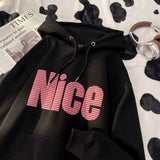 American Spring And Autumn Trendy Men And Women Hip Hop Retro Letter P