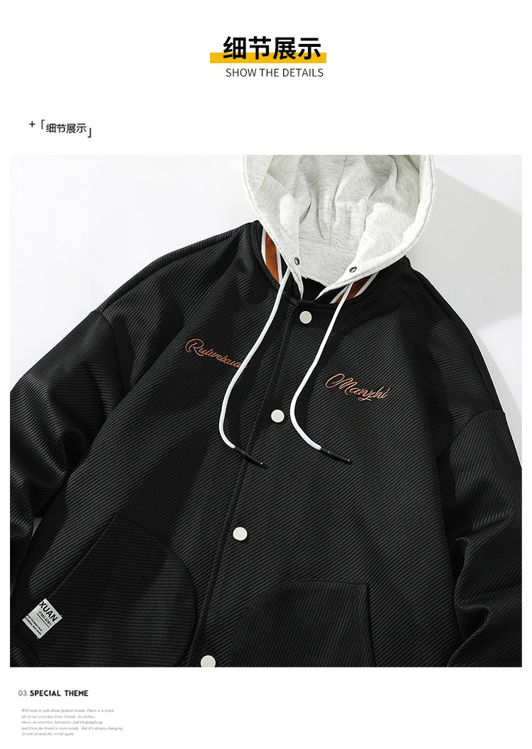 Minimalist Zip-Up Street Jacket Urban Fashion Essential