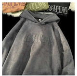 Autumn And Winter Coats For Men American Trendy Brand Loose Suede Swea