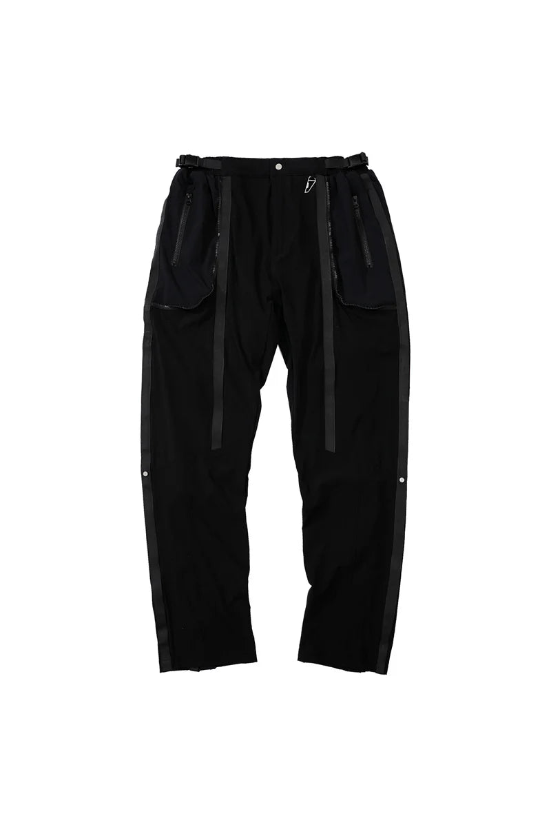 undermycar functional strap high street pure cotton pants unique default style 2911