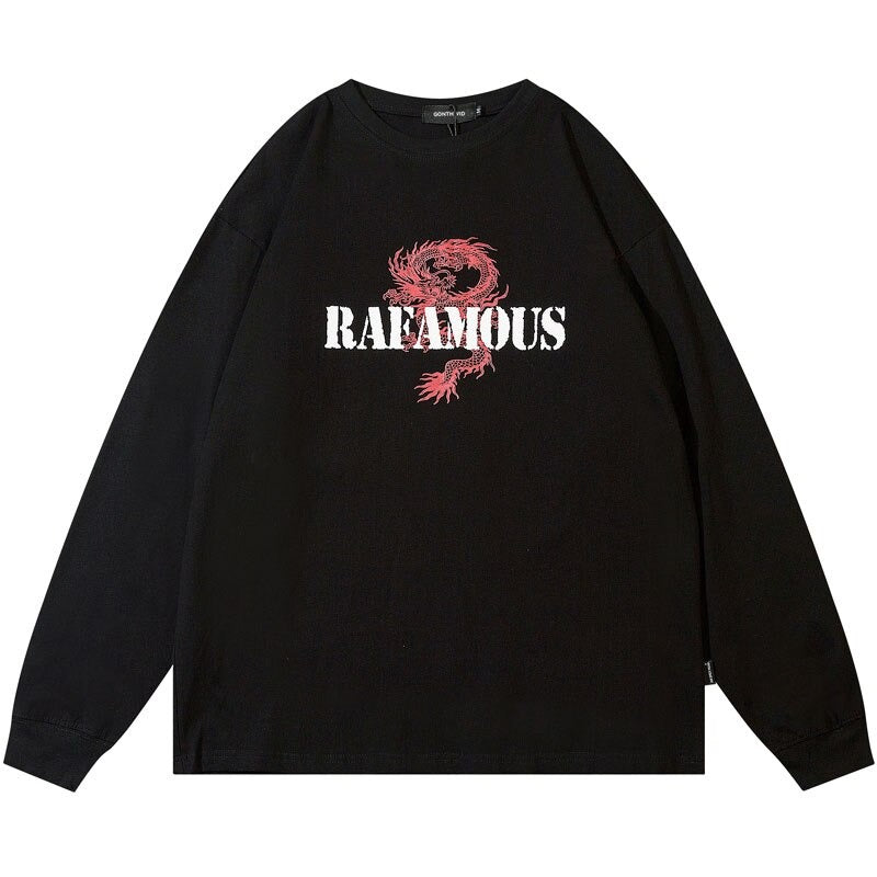 "Heads & Tails" Unisex Men Women Streetwear Graphic Sweatshirt Daulet Apparel
