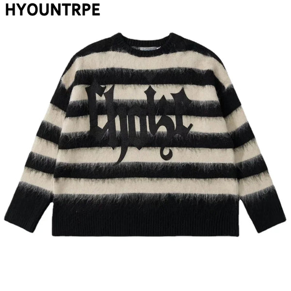 fire graphic sweater, 2025 fashion trend, cozy fashion fit, stylish street outfit, modern aesthetic appeal