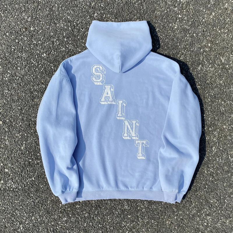 Vaporwave Drop – 2024 New Winter Vintage Retro Little Angel Print High Street – Streetwear Fashion for Men & Women