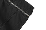 high street zipper pockets vibe style baggy drawstring summer shorts for men straight loose casual knee length pants oversized unique shorts style 4638