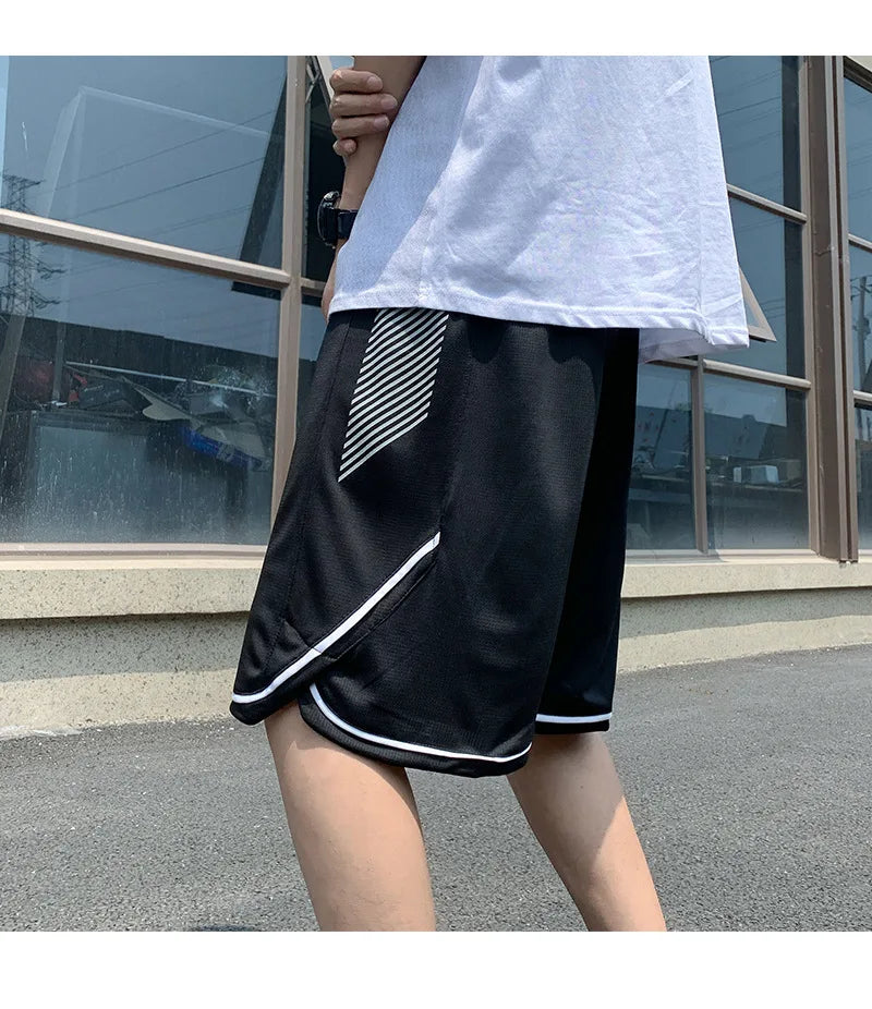 2023 summer new fashion shorts men loose pants shorts korean version all match casual sports pants men boutique clothing unique shorts style 3786