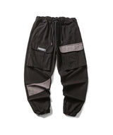 rainbowtouches 2022 tidal current new brand mens cargo pants harajuku fashion tie feet trousers loose safari style boy overalls unique cargo style 1687