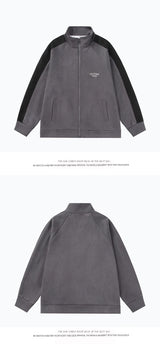 Retro Baseball Jacket for Men Cold Weather Jacket