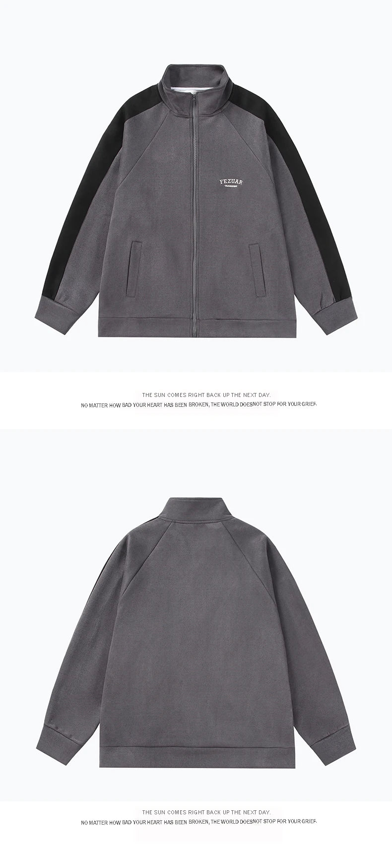 Retro Baseball Jacket for Men Cold Weather Jacket