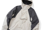Undermycar 2023 Deconstructor Contrast Zipper Windbreaker Coat