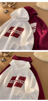Autumn New Fashion Printed Hoody For Men Hip Hop Streetwear Fleece Pul