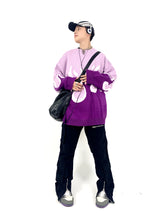 leather varsity jacket, layered cold look, cozy fashion fit, stylish street outfit, modern aesthetic appeal