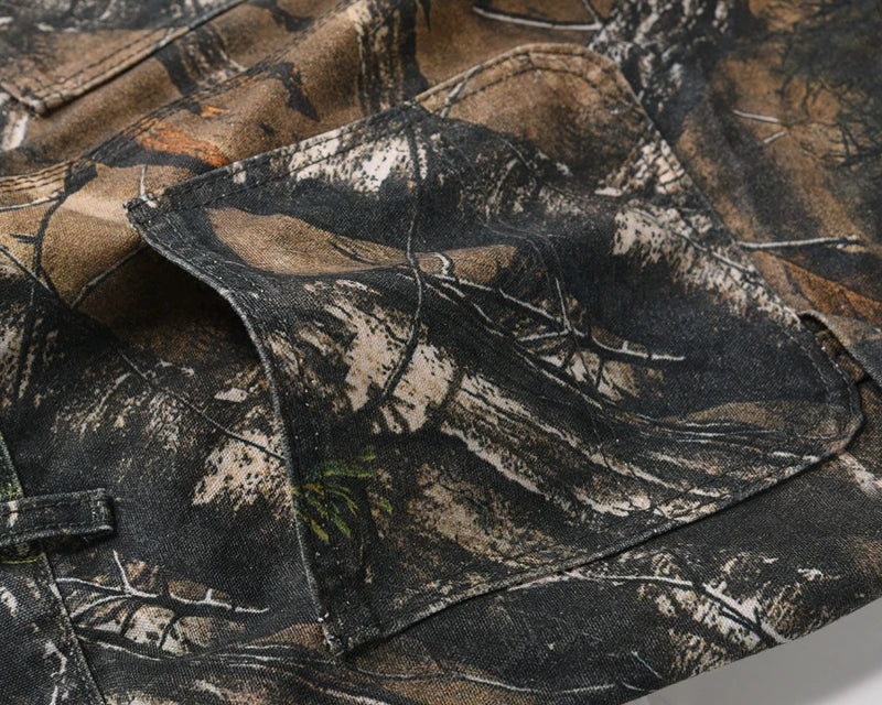 european and american tree grain camouflage jeans mens slim fitting splashing ink trendy hip hop tapered denim pants camou jeans unique jeans style 1429