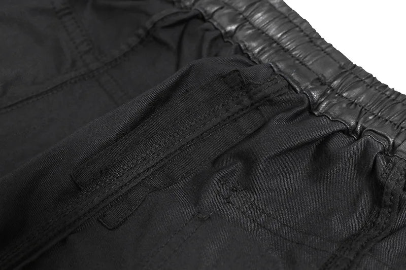 new men 2023 rick waxed tactical paratrooper cargo comfortable cotton parkour sweat casual pants sweatpants tag 720 unique joggers style 1213